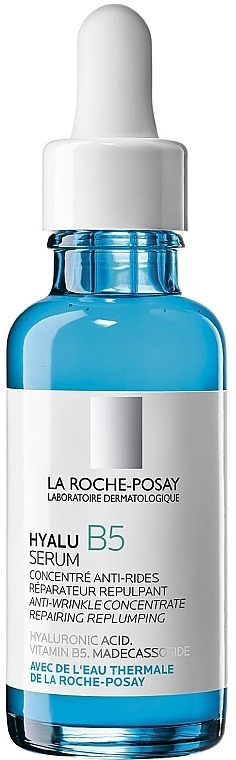 La Roche-Posay Дерматологическая сыворотка для коррекции морщин и восстановления упругости чувствительной кожи Hyalu B5 Serum - фото N1