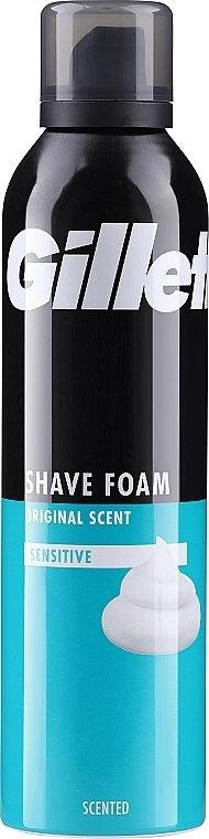 Gillette Піна для гоління Foam Sensitive Skin - фото N2