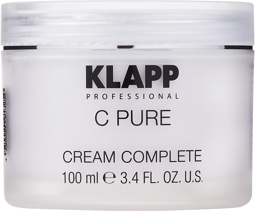 Klapp Концентрированный крем для интенсивной ревитализации кожи C Pure Cream Complete - фото N3