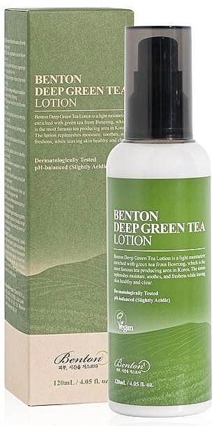 Benton Зволожувальний лосьйон з зеленим чаєм Deep Green Tea Lotion - фото N1