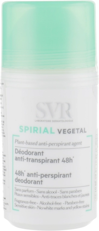 SVR Дезодорант-антиперспирант без солей алюминия Spirial Vegetal - фото N1