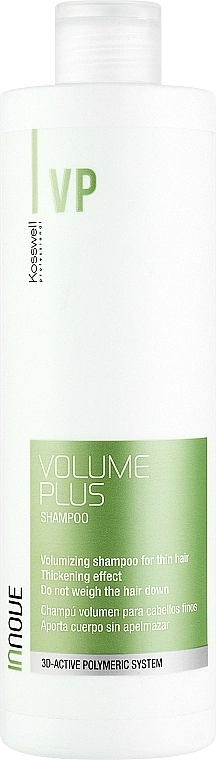 Kosswell Professional Шампунь придающий дополнительный объем Innove Volume Plus Shampoo - фото N1