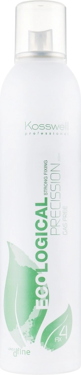 Kosswell Professional Екологічний лак для волосся сильної фіксації Dfine Precission Ecological - фото N1