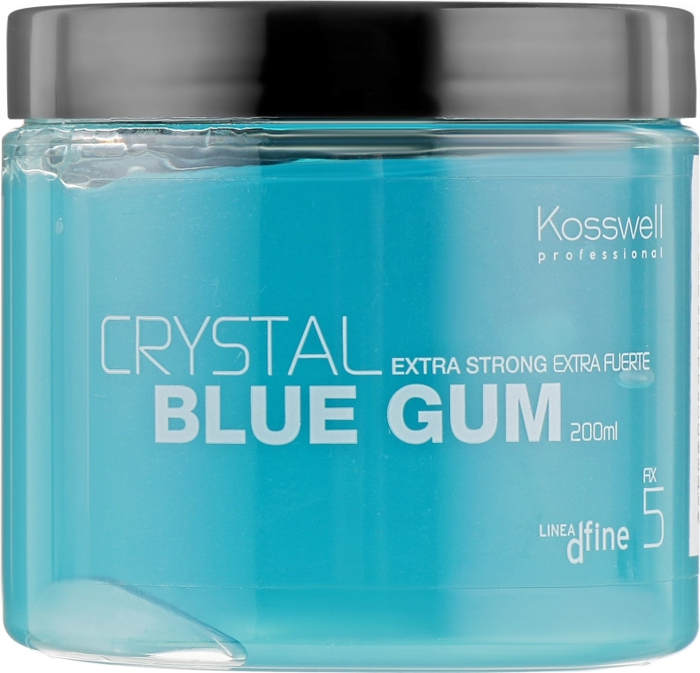 Kosswell Professional Гель структурирующий длительной фиксации Dfine Crystal Blue Gum - фото N1