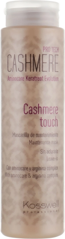 Kosswell Professional Набор для волос Pack Cashmere Post (shmp/250ml + h/mask/250ml) - фото N3