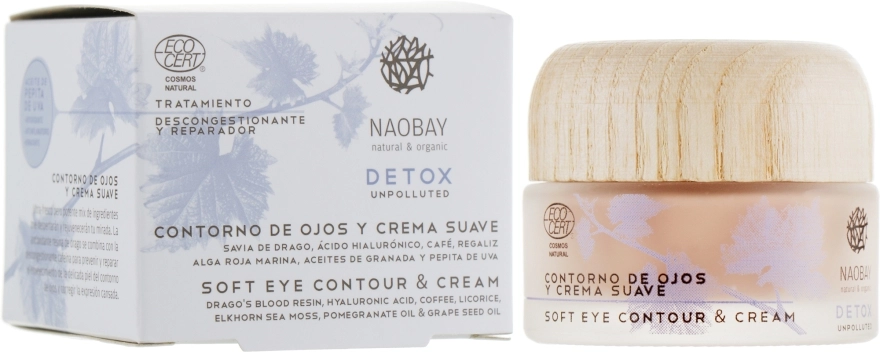 Naobay Крем під очі Cosmos Detox Soft Eye Contour&Cream - фото N2