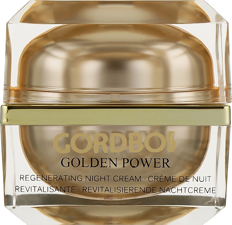 Gordbos Нічний крем для обличчя Golden Power Regenerating Night Cream - фото N1