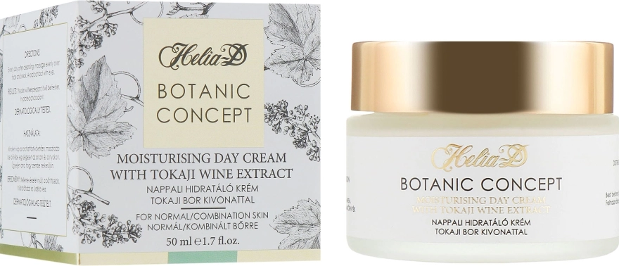 Helia-D Дневной увлажняющий крем для нормальной и комбинированной кожи Botanic Concept Cream - фото N1