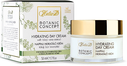 Helia-D Дневной увлажняющий крем для нормальной и комбинированной кожи Botanic Concept Cream - фото N4