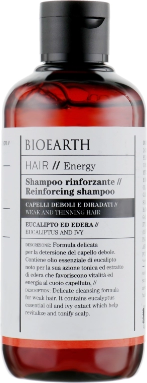 Bioearth Зміцнювальний шампунь Hair Strengthening Shampoo - фото N1