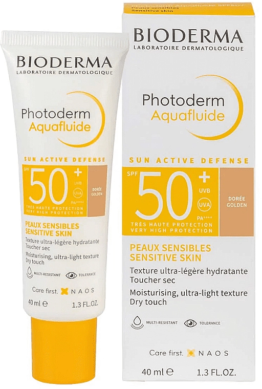 Bioderma Солнцезащитная тональная эмульсия Photoderm Max Spf 50+ Ultra-Fluide Teinte - фото N3