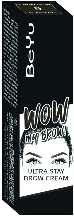 BeYu Wow My Brow Ultra Stay Brow Cream Крем для бровей - фото N2