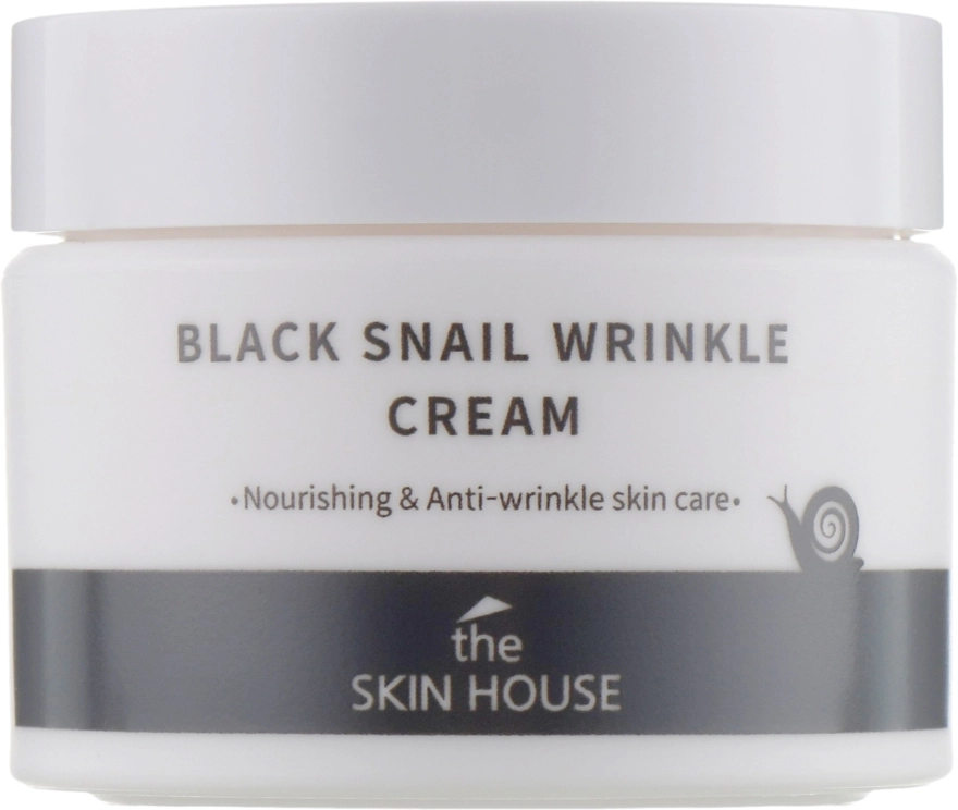 The Skin House Питательный крем с коллагеном и муцином чёрной улитки Black Snail Wrinkle Cream - фото N2