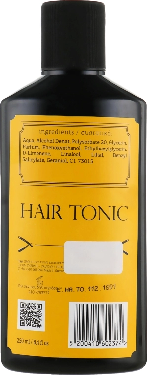 Lavish Care Тонік для догляду за волоссям для чоловіків Hair Tonic - фото N2