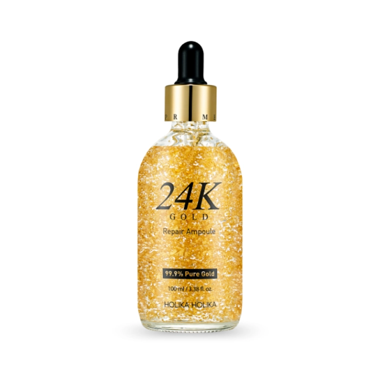 Holika Holika Омолоджувальна ампульна сироватка Prime Youth 24K Gold Repair Ampoule - фото N1