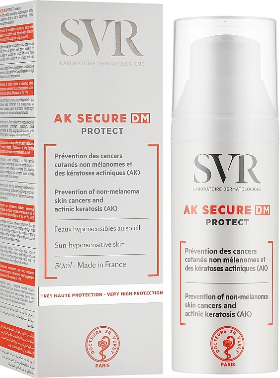 SVR Сонцезахисний флюїд AK Secure DM Protect SPF50+ - фото N2