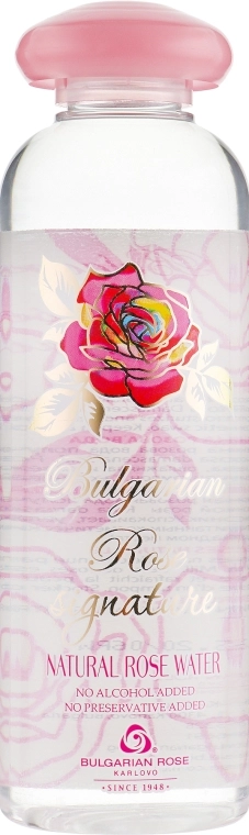 Bulgarian Rose Розовая вода Signature Natural Rose Water - фото N1