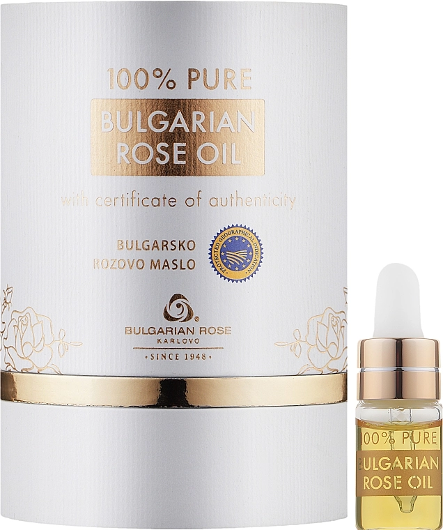 Bulgarian Rose Болгарська рожева олія Bulgarska Rosa Pure Oil - фото N1