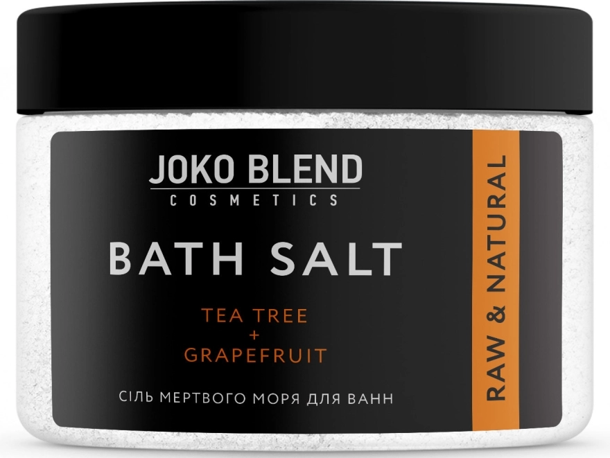 Joko Blend Сіль Мертвого моря для ванн "Чайне дерево-грейпфрут" Bath Salt - фото N1