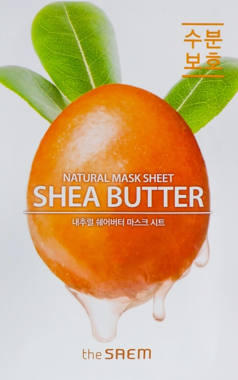 The Saem Тканинна маска з екстрактом масла ши Natural Shea Butter Mask Sheet - фото N1