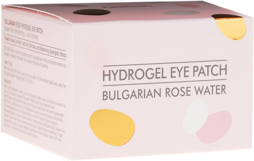 Heimish Гидрогелевые патчи для глаз с экстрактом болгарской розы Bulgarian Rose Hydrogel Eye Patch - фото N5