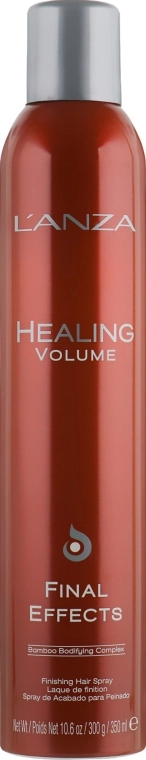 L'anza Лак для волос сильной фиксации Healing Volume Final Effects - фото N1