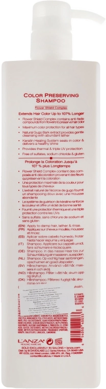 L'anza Шампунь для захисту кольору волосся Healing ColorCare Color-Preserving Shampoo - фото N4