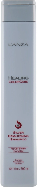 L'anza Шампунь для устранения желтизны Healing ColorCare Silver Brightening Shampoo - фото N2