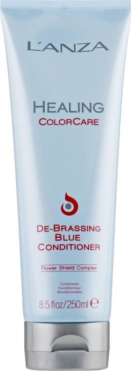 L'anza Кондиціонер для усунення свого рудого пігменту Healing ColorCare De-Brassing Blue Conditioner - фото N1