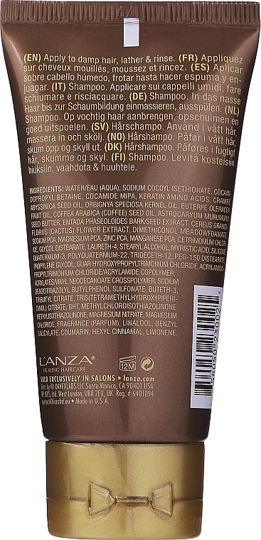 L'anza Шампунь для сияния волос Keratin Healing Oil Lustrous Shampoo - фото N2