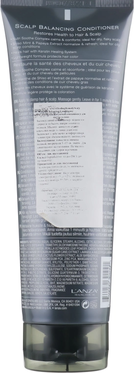 L'anza Кондиционер для волос и кожи головы Healing Remedy Scalp Balancing Conditioner - фото N2