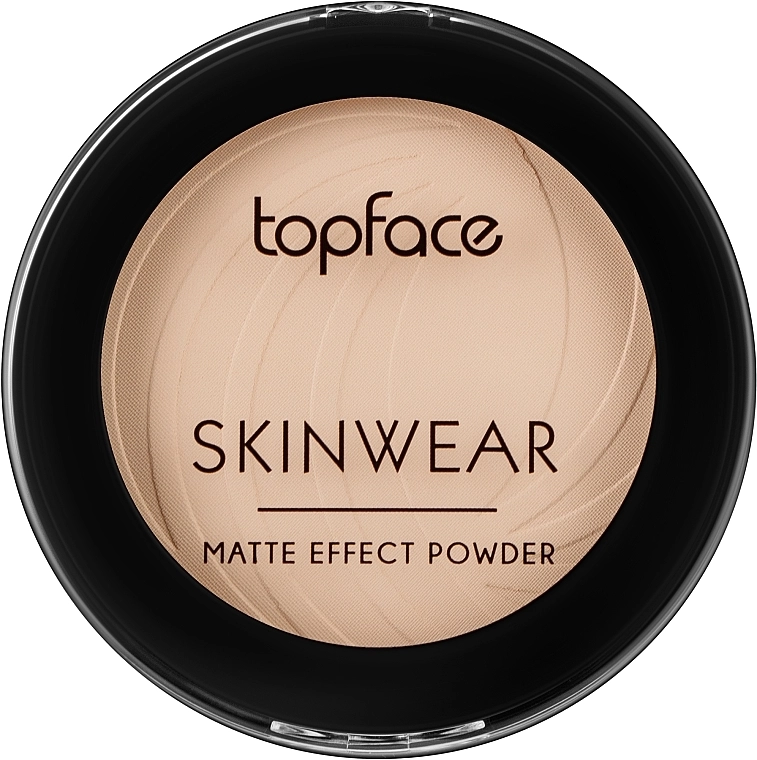 TopFace Skin Wear Matte Effect Пудра компактна - фото N2