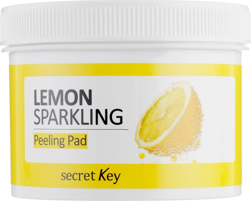 Secret Key Диски ватные для пилинга Lemon Sparkling Peeling Pad - фото N4