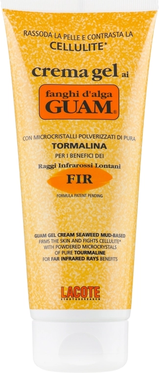 Guam Антицеллюлитный подтягивающий крем-гель с микрокристаллами Турмалина FIR Cream Gel - фото N2