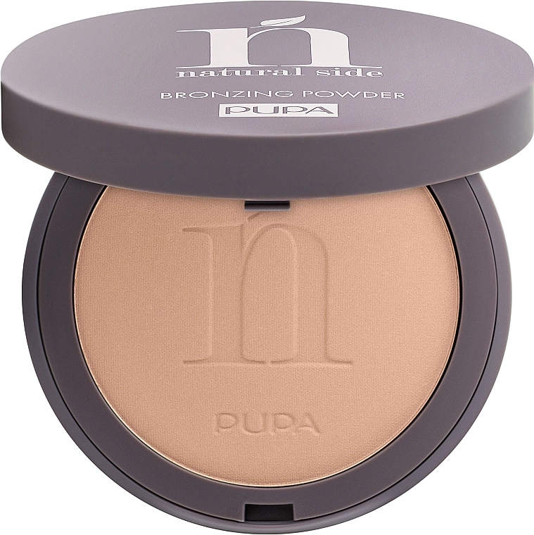 Pupa Natural Side Bronzing Powder Бронзувальна пудра для обличчя - фото N1