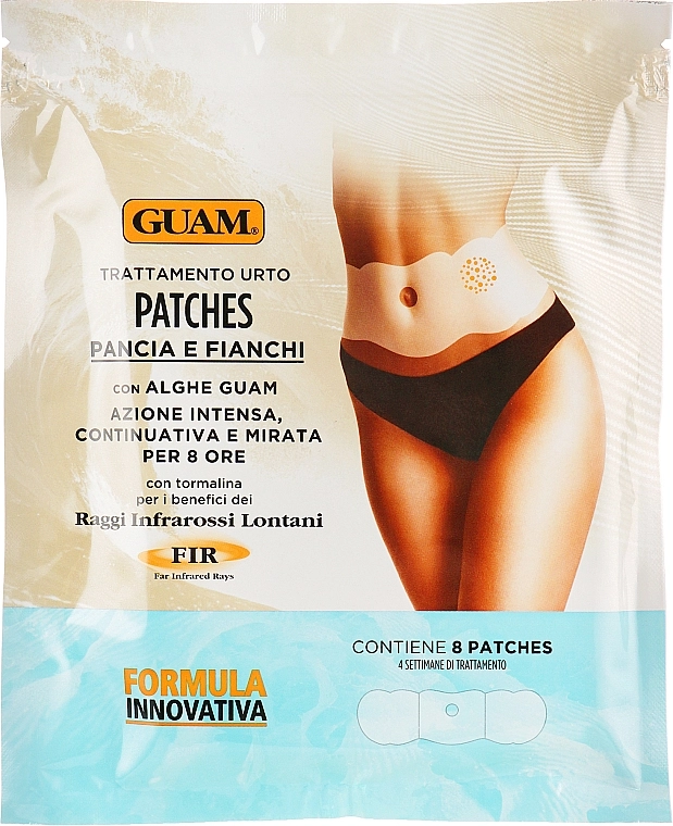 Guam Патчи моделирующие для живота и талии FIR Body Patches - фото N2