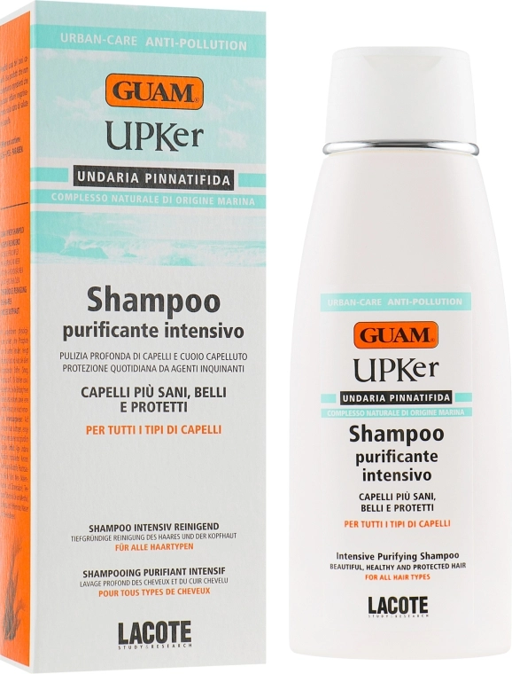 Guam Интенсивный очищающий шампунь для волос Upker Shampoo - фото N1