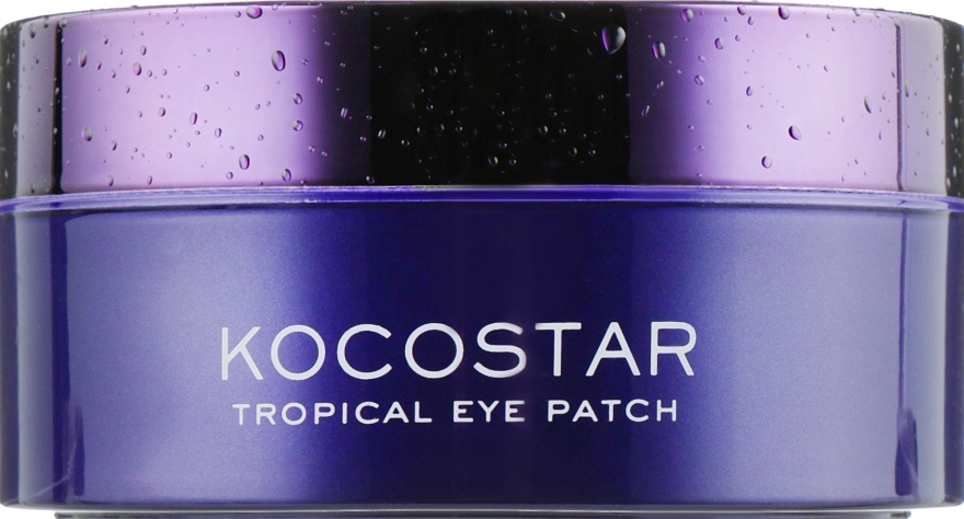 Kocostar Гидрогелевые патчи с экстрактом ягод Асаи Tropical Eye Patch Acai Berry - фото N5