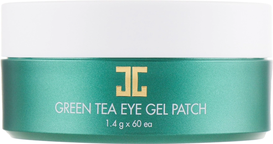 JayJun Гидрогелевые патчи с зеленым чаем Green Tea Eye Gel Patch - фото N1