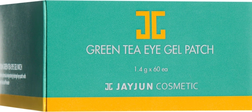 JayJun Гидрогелевые патчи с зеленым чаем Green Tea Eye Gel Patch - фото N3