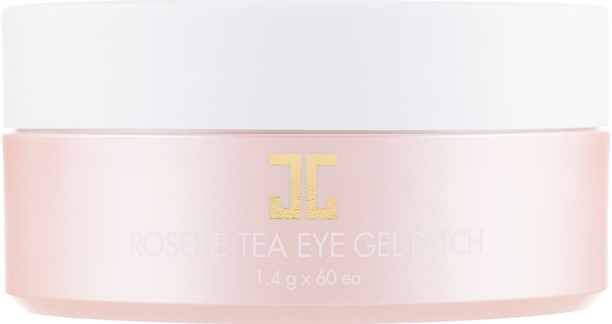 JayJun Гидрогелевые патчи с цветами гибискуса Roselle Tea Eye Gel Patch - фото N4
