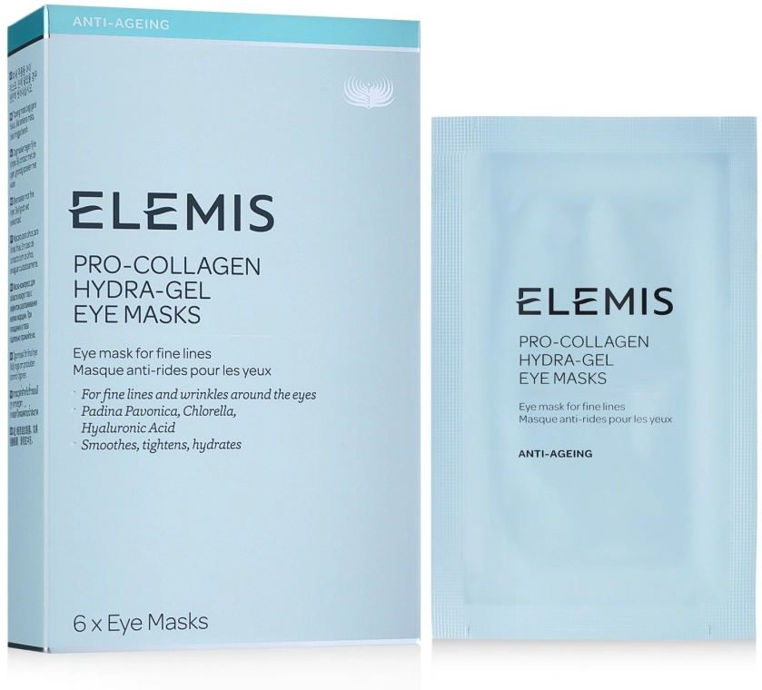 Elemis Ліфтинг-патчі для контуру очей Pro-Collagen Hydra-Gel Eye Mask - фото N1