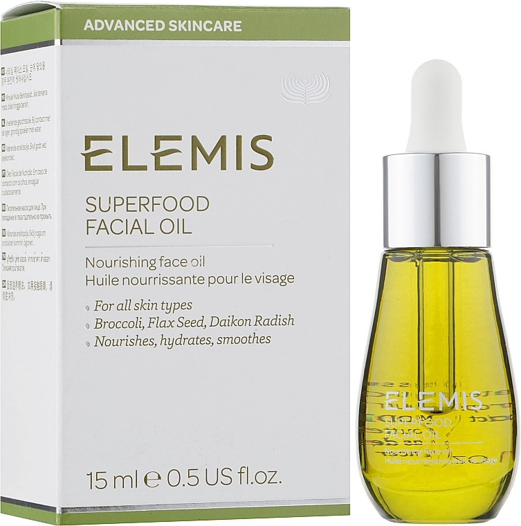 Elemis Масло для лица с омега-комплексом Superfood Facial Oil - фото N2