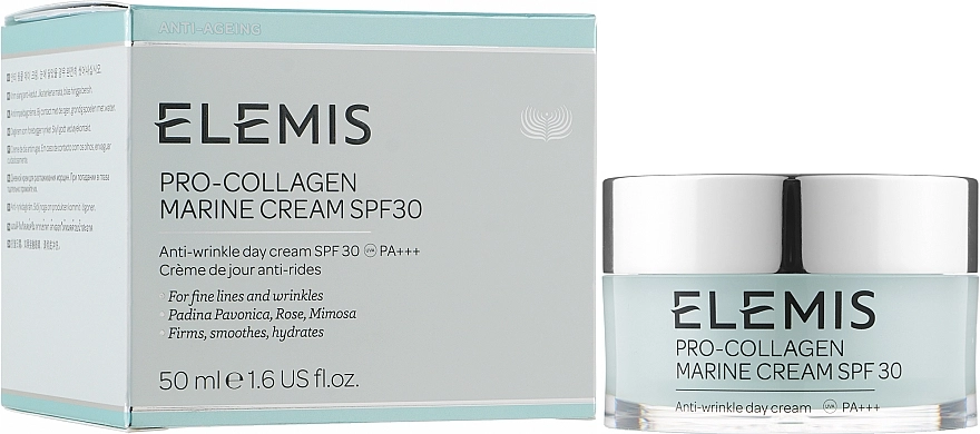 Elemis Антивозрастной дневной крем для лица Pro-Collagen Marine Cream SPF30 - фото N2