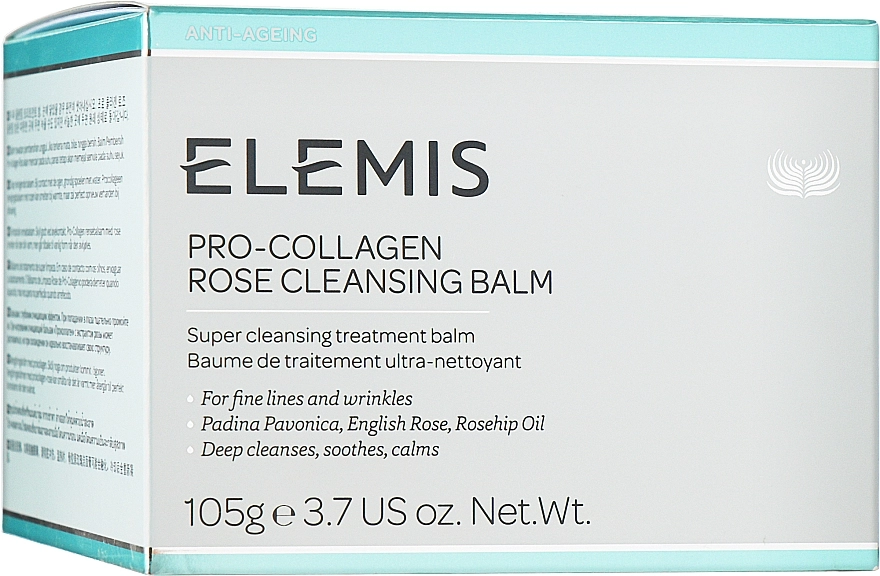 Elemis Очищающий бальзам для лица Pro-Collagen Rose Cleansing Balm - фото N6