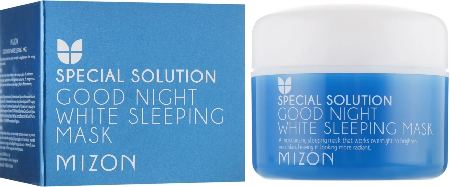 Mizon Нічна освітлювальна маска з лавандою Good Night White Sleeping Mask - фото N1