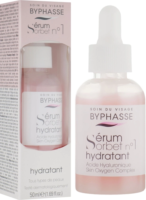 Byphasse Увлажняющая сыворотка для лица Sorbet Serum Moisturizing №1 - фото N1