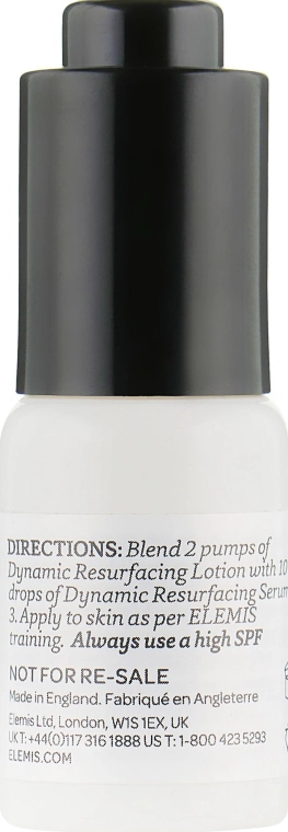 Elemis Відновлювальна сироватка для обличчя - 3 Dynamic Resurfacing Serum 3 For Professional Use Only - фото N2