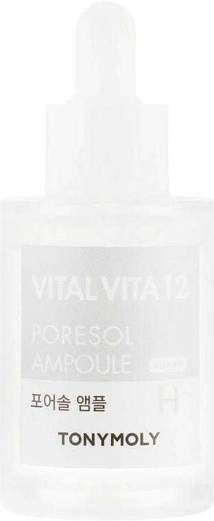 Tony Moly Сироватка для звуження пор Vital Vita 12 Poresol Ampoule Н - фото N2