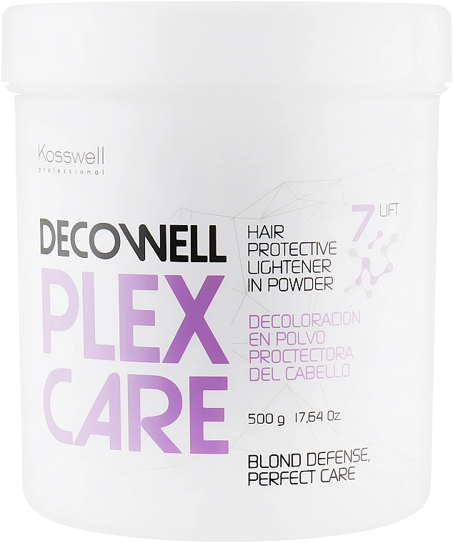 Kosswell Professional Осветляющий порошок Decowell Plex Care - фото N2